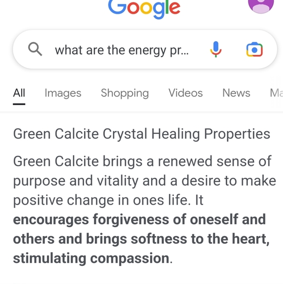 #4 Raw Green Calcite Crystal - Picture 10 of 10